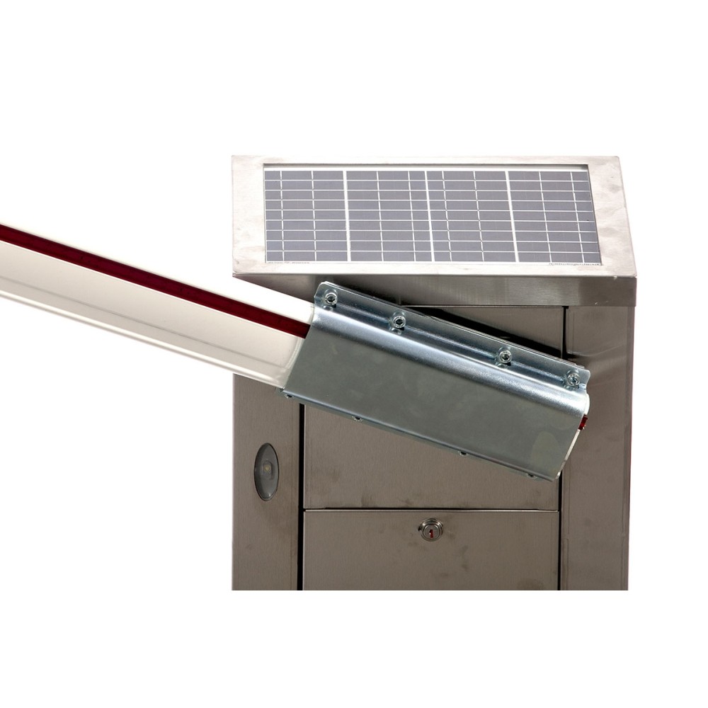 barriera parcheggio a funzionamento solare